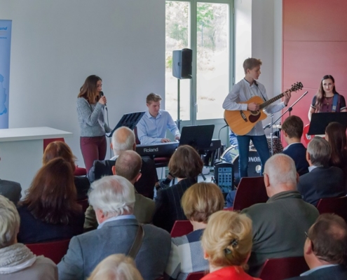 Performance of the music school Bertheau & Morgenstern at the spring reception of the Marburger Bund Berlin / Brandenburg